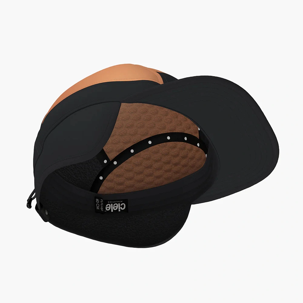 Ciele FLTCap WND – Black Canyon: Minimalist Wind-Resistant Hat, S/M 56.5cm